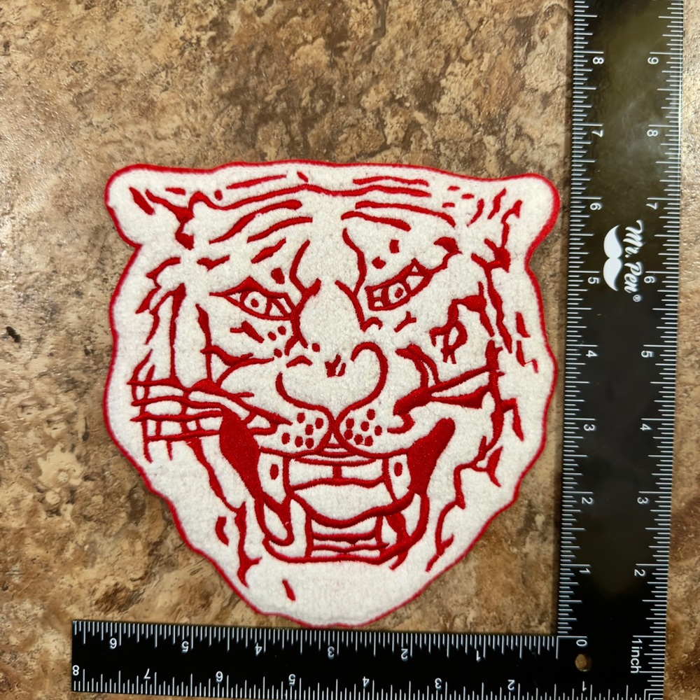 Polo Ralph Lauren Red and White Tiger Patch